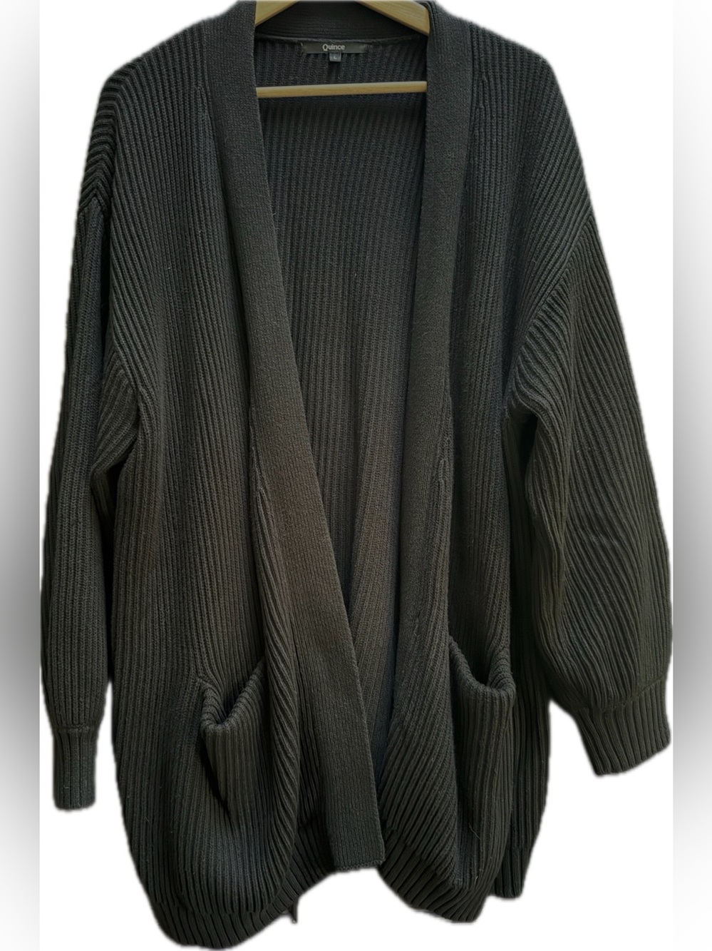 Quince 100% Organic Cotton Oversized Cardigan